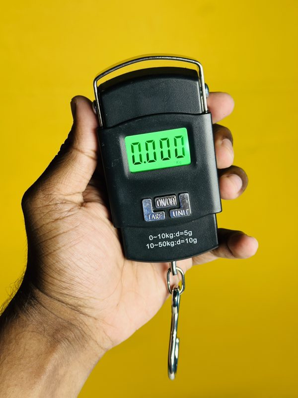 Portable Digital Weight Scale With LED Backlight (Up To 50kg)