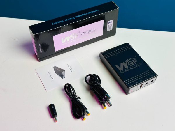 WGP mini UPS + GearUP Adapter Combo Pack (5/9/12V- 8800mAh + 12/3A) - Image 3