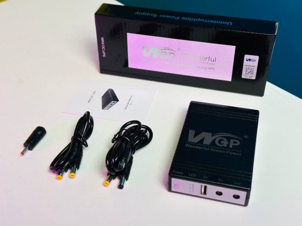 WGP mini UPS + GearUP Adapter Combo Pack (5/9/12V- 8800mAh + 12/3A) - Image 2